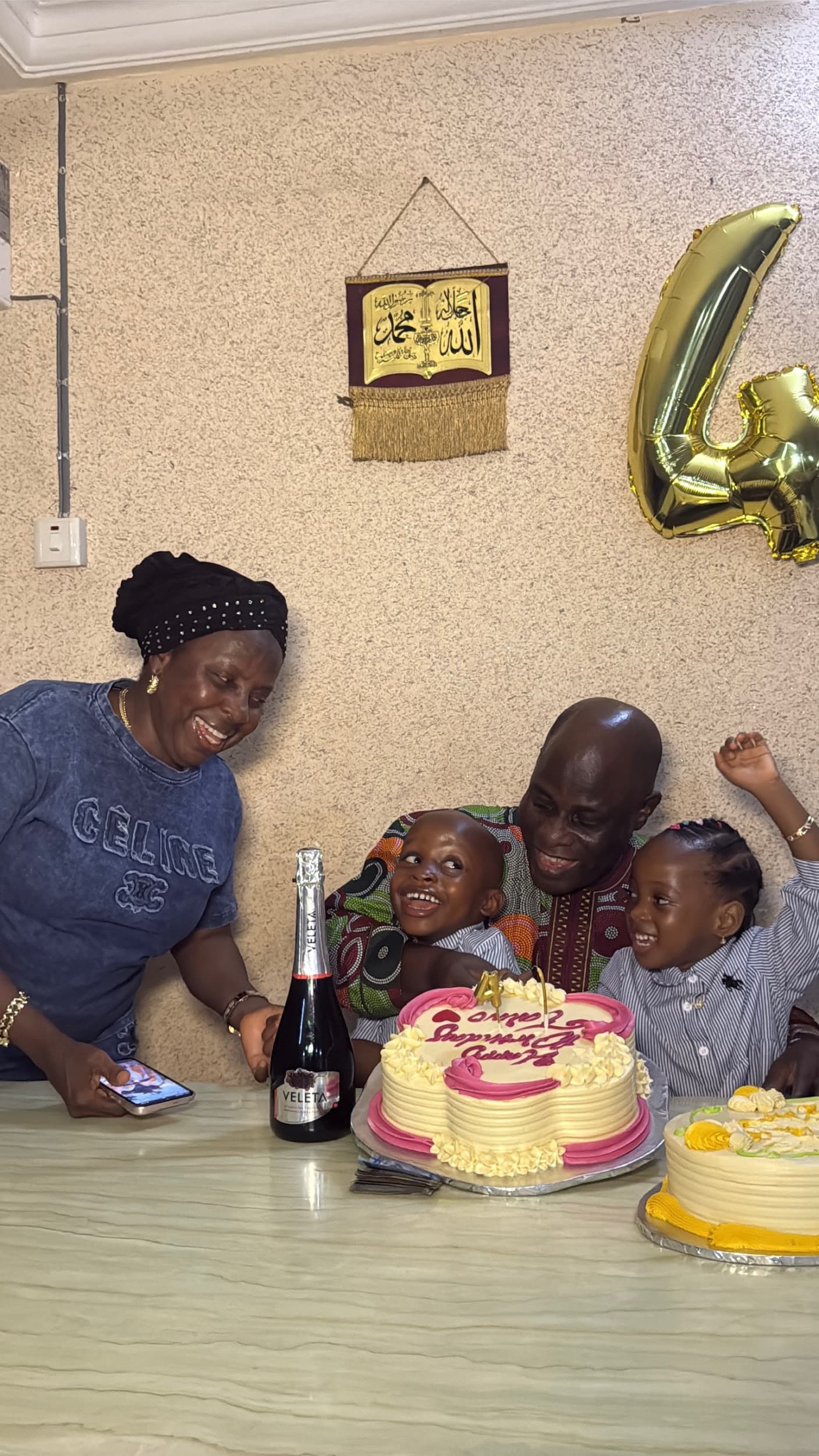 Birthday at home